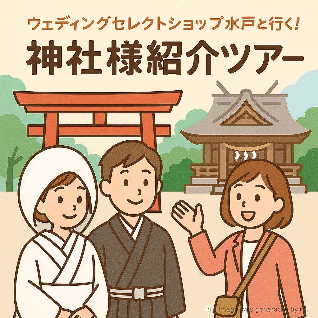 ウェディングセレクトショップ水戸と行く!神社様紹介ツアー