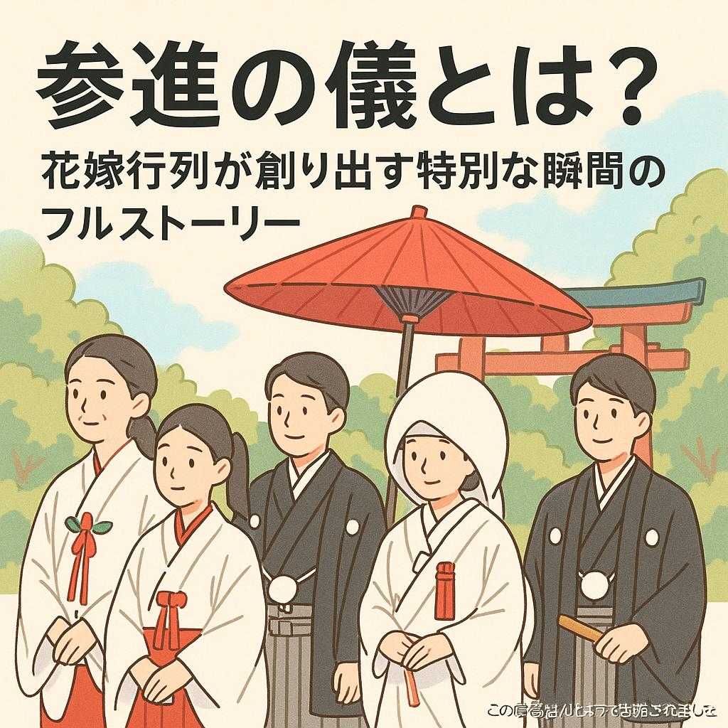 参進の儀とは?花嫁行列が創り出す特別な瞬間のフルストーリー