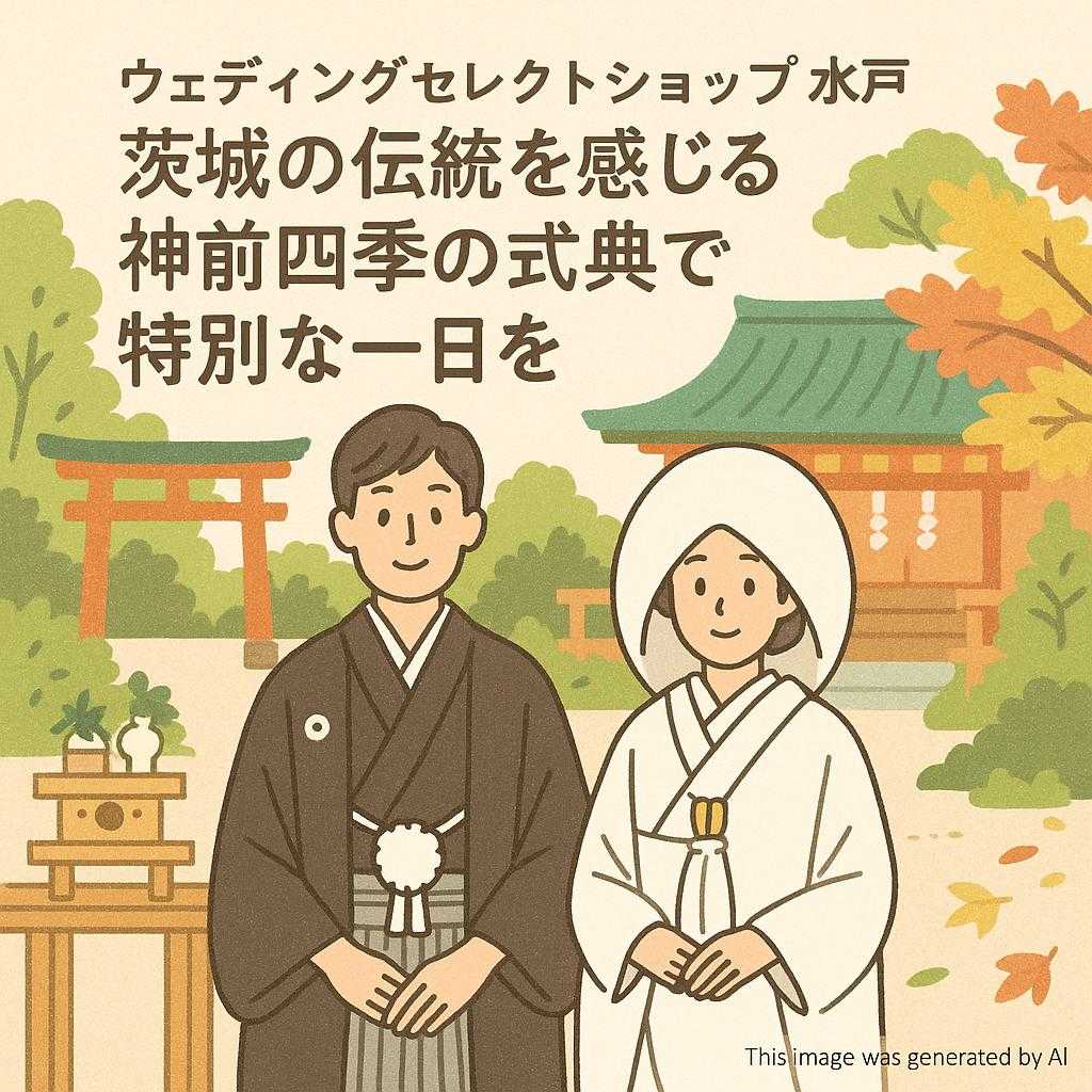 ウェディングセレクトショップ水戸茨城の伝統を感じる神前四季の式典で特別な一日を