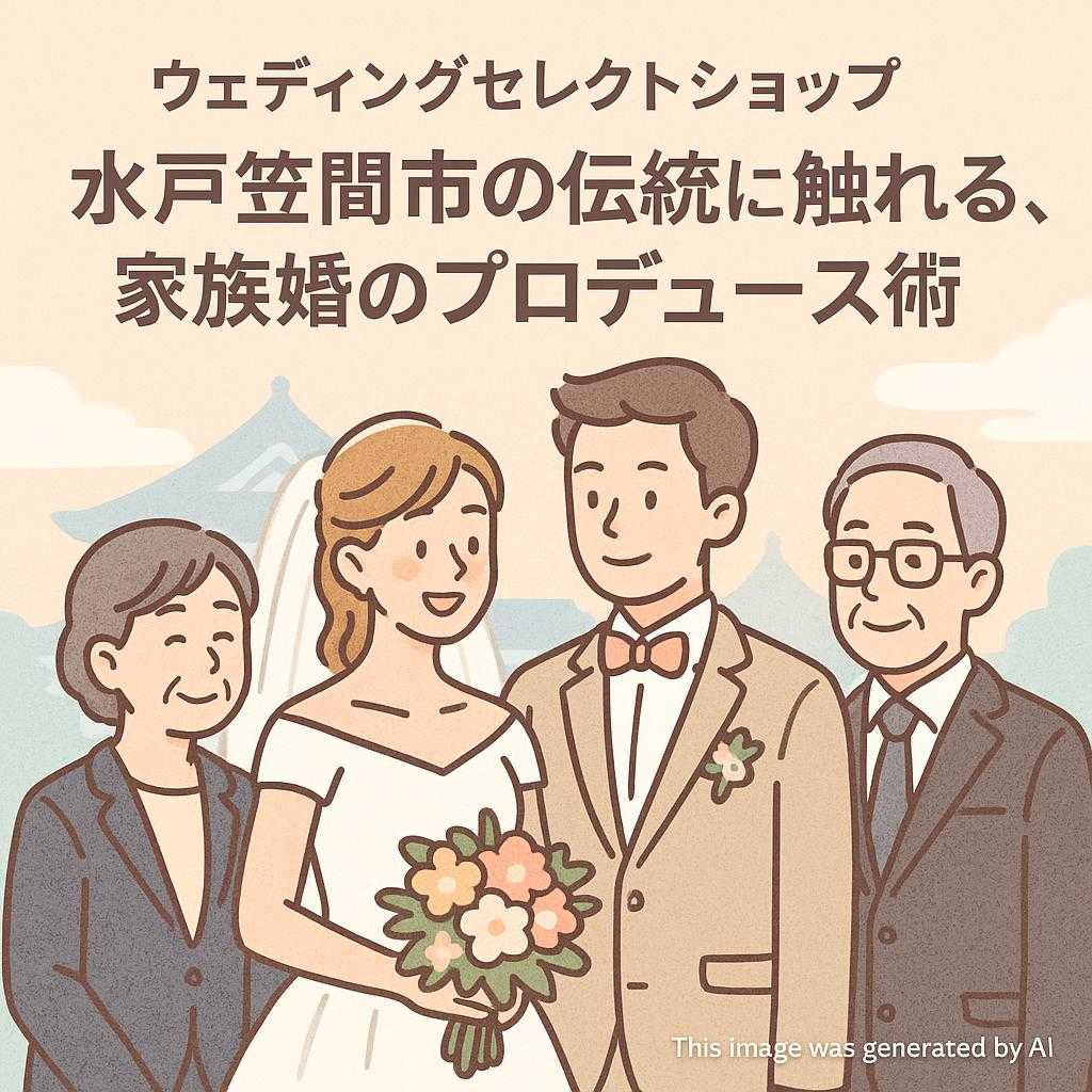 ウェディングセレクトショップ水戸笠間市の伝統に触れる、家族婚のプロデュース術