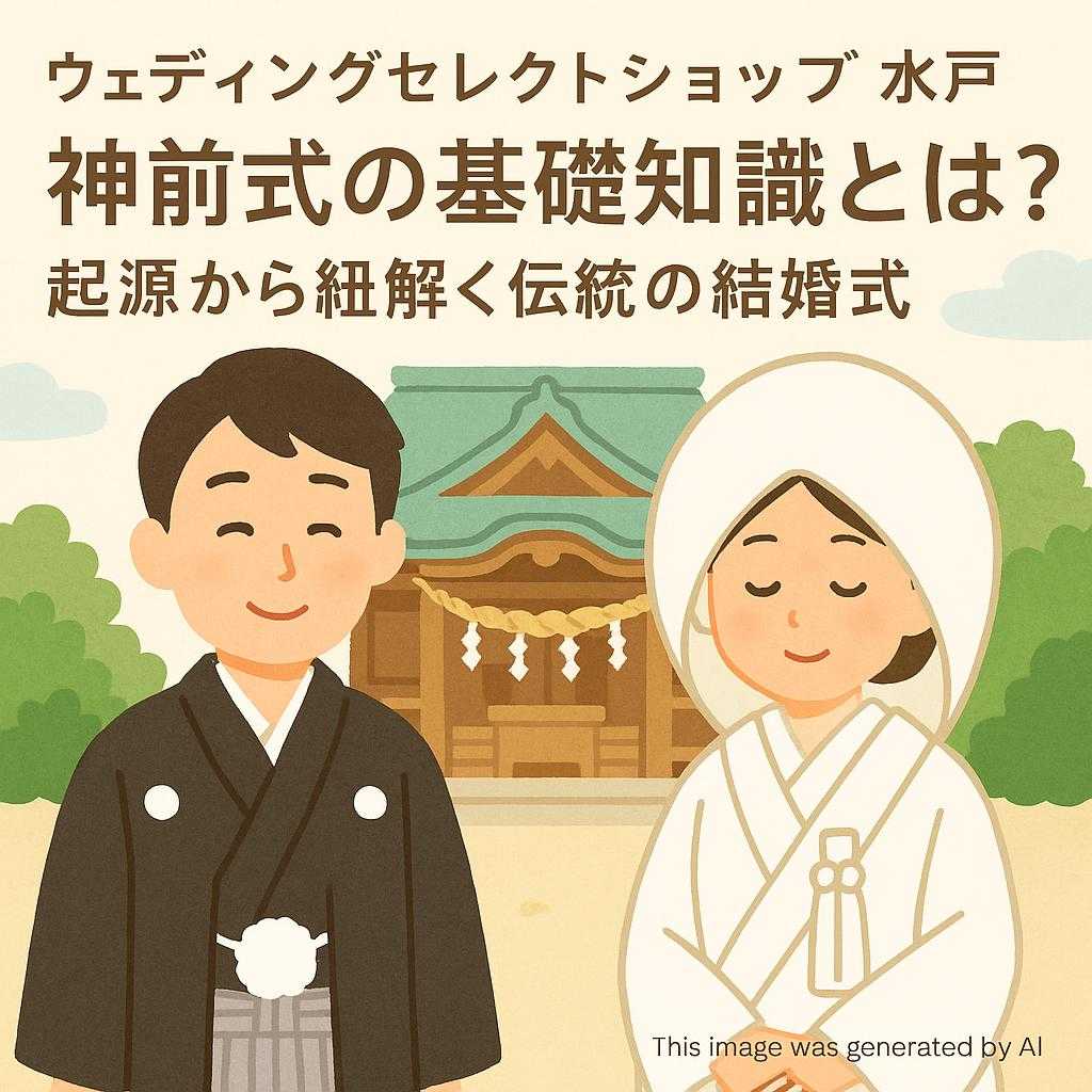 ウェディングセレクトショップ水戸 神前式の基礎知識とは?起源から紐解く伝統の結婚式