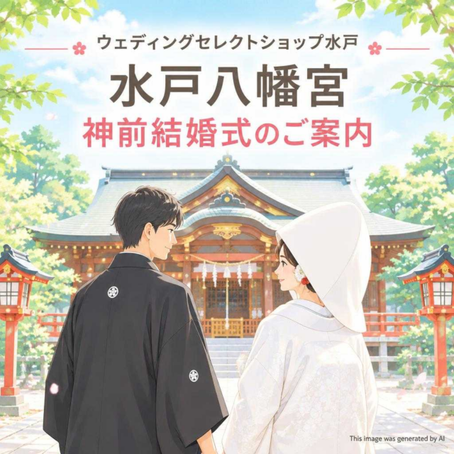 ウェディングセレクトショップ水戸 水戸八幡宮 神前結婚式のご案内