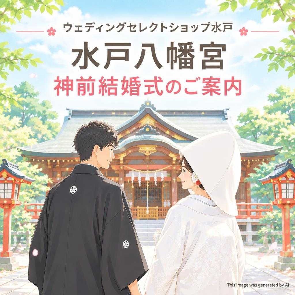 ウェディングセレクトショップ水戸 水戸八幡宮 神前結婚式のご案内